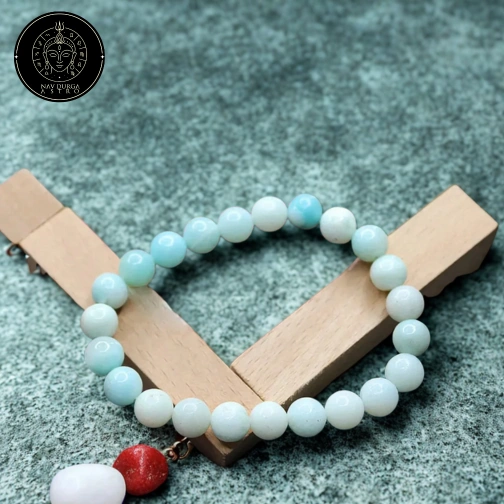 Blue Amazonite Bracelet - For Powerful and Inspiring Personality